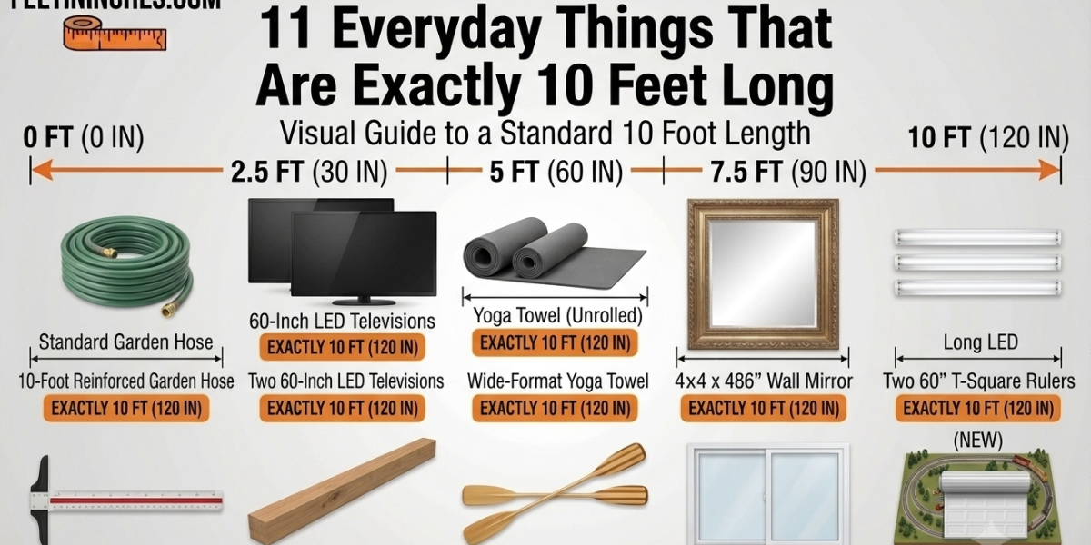 How Long Is 10 Feet? 11 Everyday Things That Are Exactly 10 Feet Long