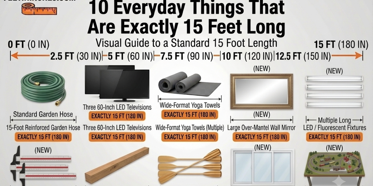 How Long Is 15 Feet? 10 Everyday Things That Are Exactly 15 Feet Long