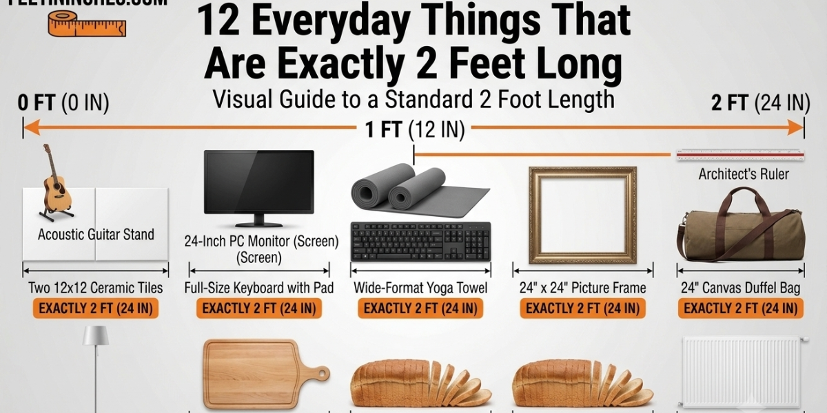 How Long Is 2 Feet? 12 Everyday Things That Are Exactly 2 Feet Long