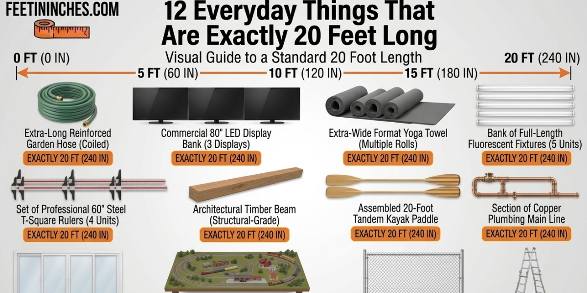 How Long Is 20 Feet? 12 Everyday Things That Are Exactly 20 Feet Long
