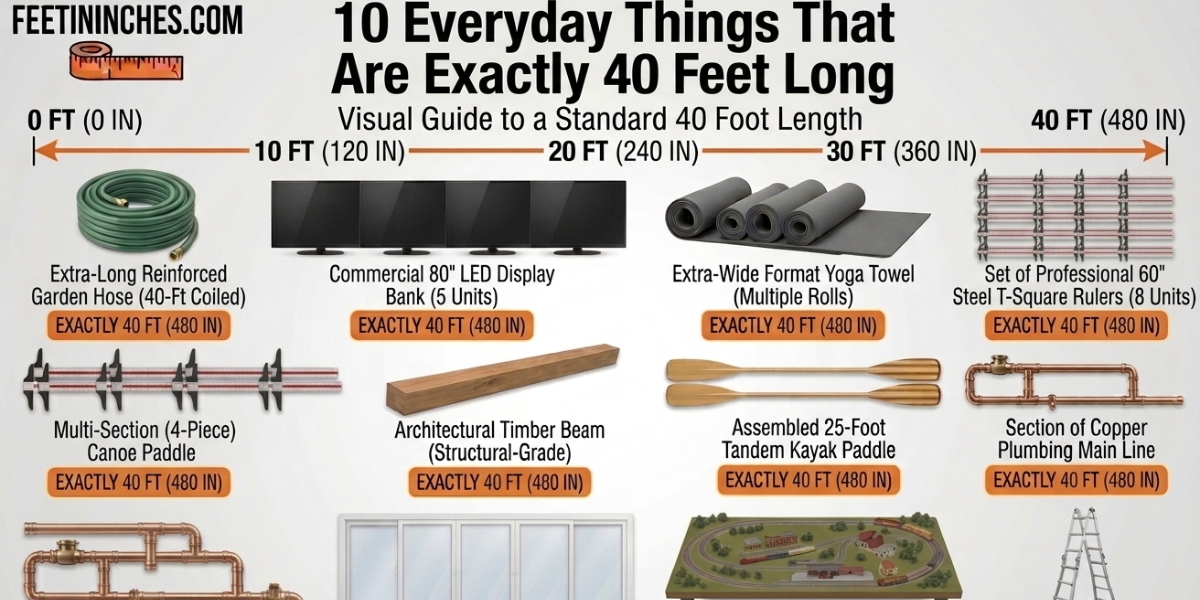 How Long Is 40 Feet? 10 Things That Are Exactly 40 Feet Long