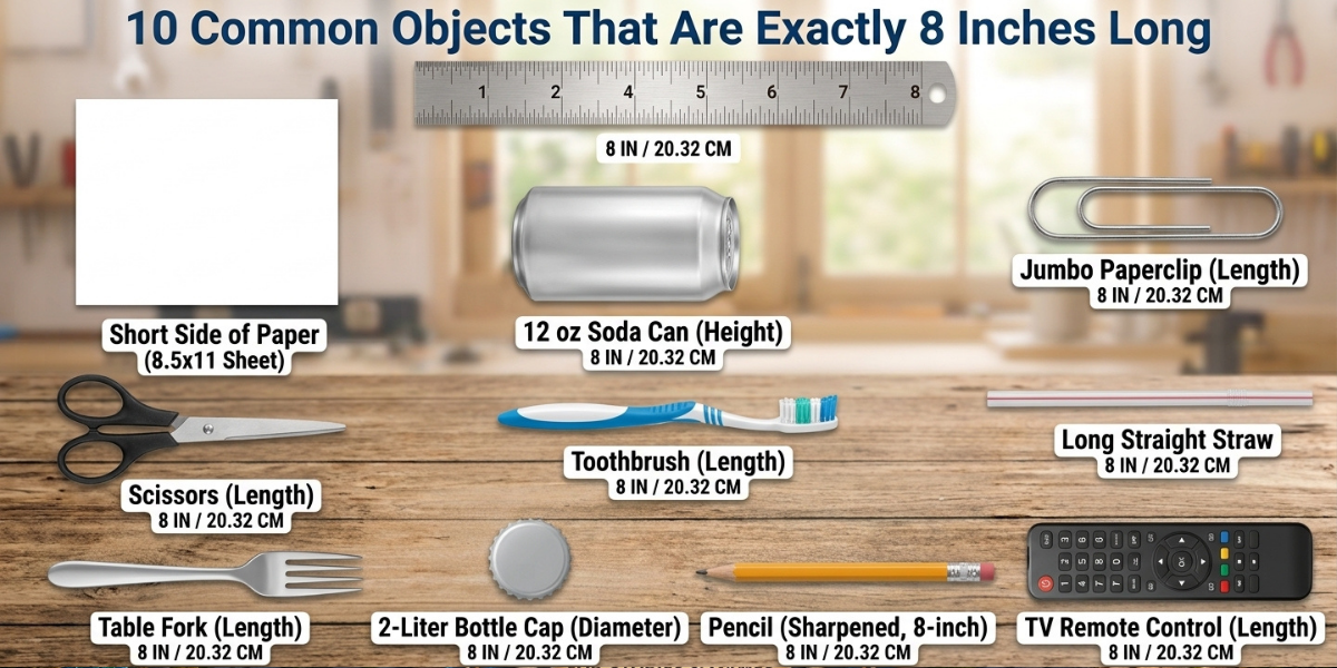 10 Common Things That Are Exactly 8 Inches Long