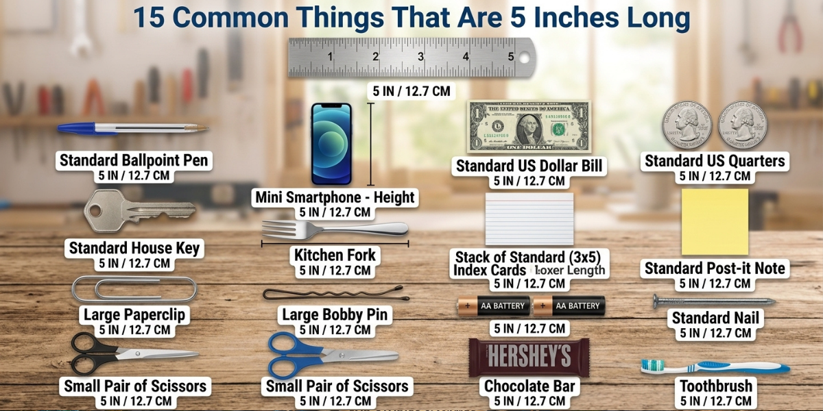 15 Common Things That Are 5 Inches Long