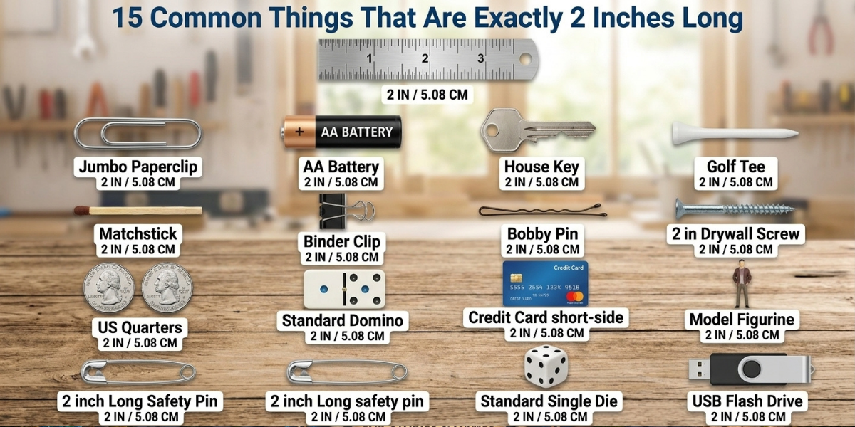 15 Common Things That Are Exactly 2 Inches Long